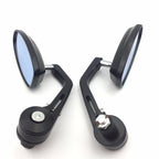 7/8" Handle Bar End Rearview Side Mirrors for Universal Motorcycle