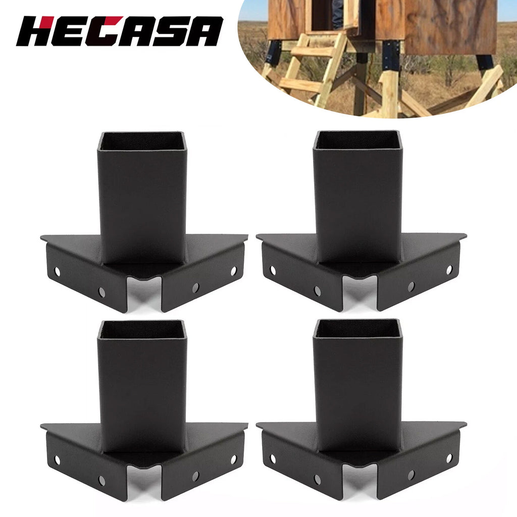 Set of 4 Heavy Duty Deer Elevator Brackets for Tree Stand