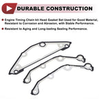 Engine Timing Cover Gasket Set for BMW 545i (2005–2006)