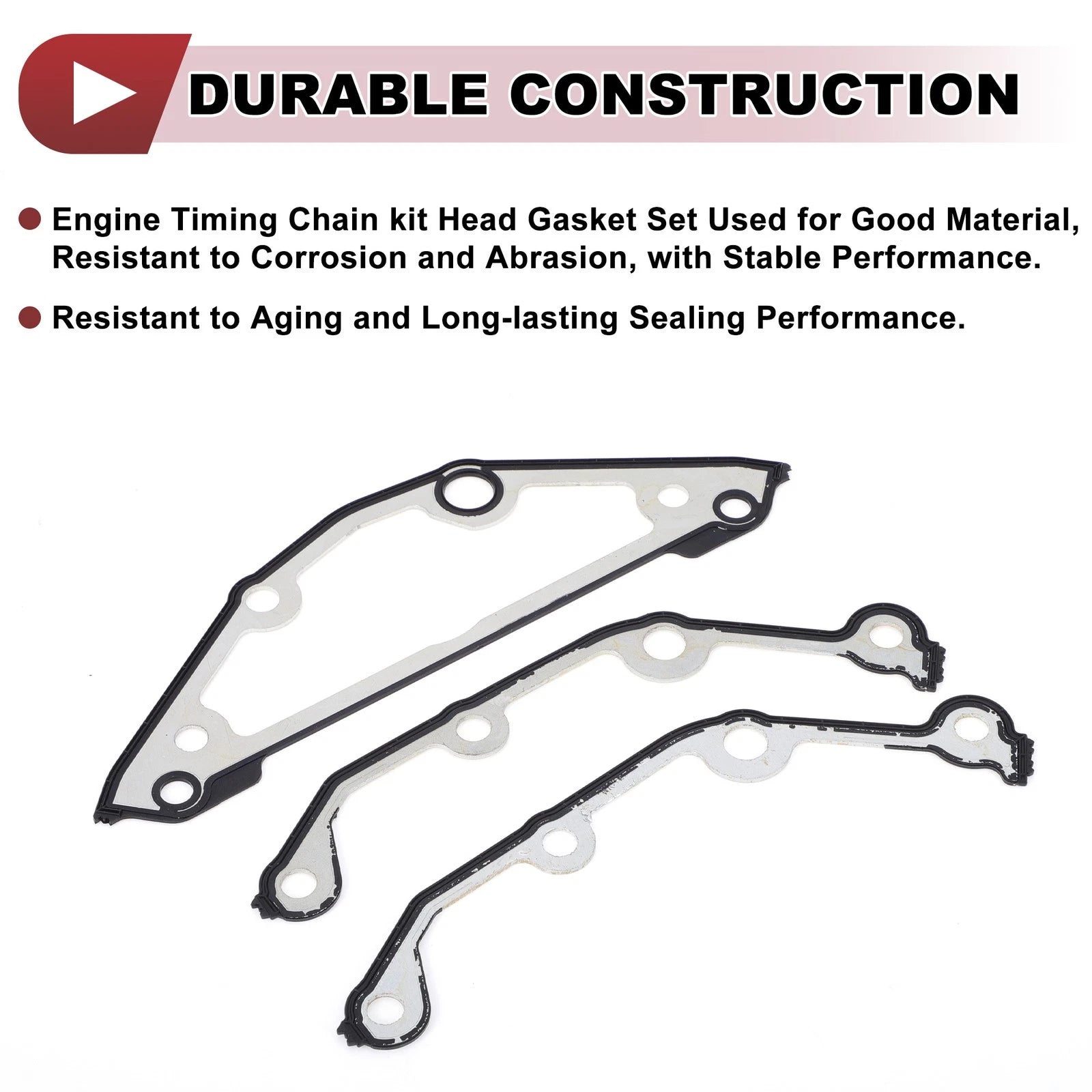 Engine Timing Cover Gasket Set for BMW 545i (2005–2006)