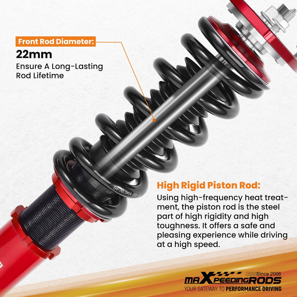 Adjustable Coilover Lowering Kit for Infiniti Q50 RWD (2014-2023)