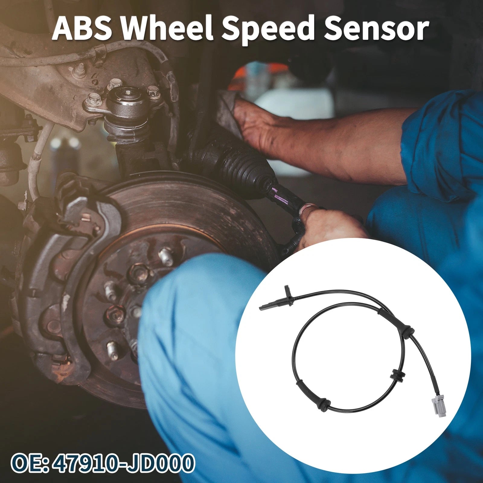 ABS Wheel Speed Sensor No. 47910-JD000 for Nissan Qashqai (2007–2013)