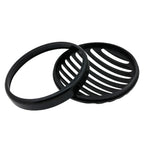CNC Shallow Cut Headlight Grill Cover for Bobber Motorcycles