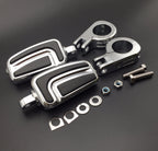 AirFlow Foot Peg Mounting Bracket for Honda VT750 Shadow VTX1300 (Chrome)