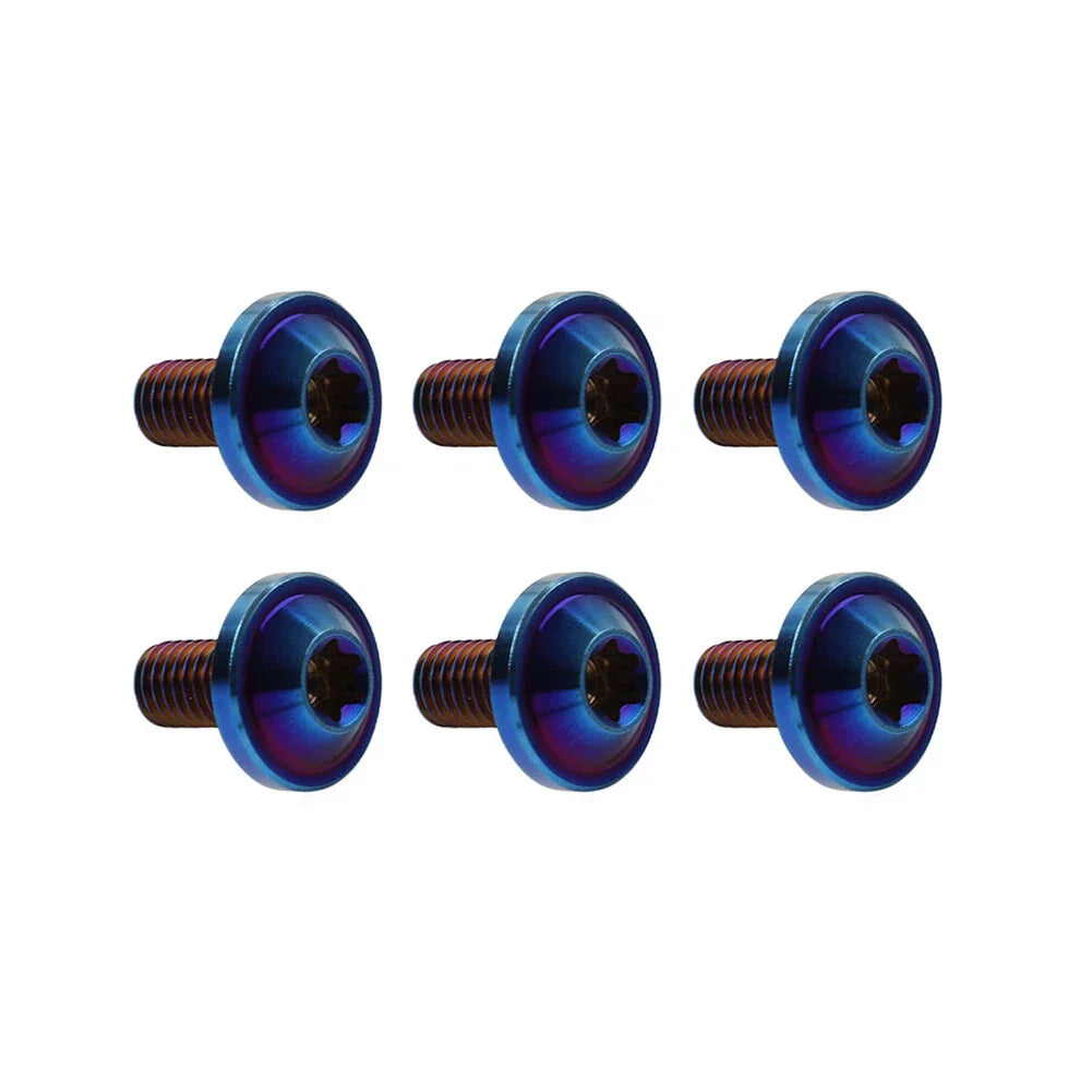 6 x M5x20mm Alloy Torx Head Screws for Motorcycle Bike