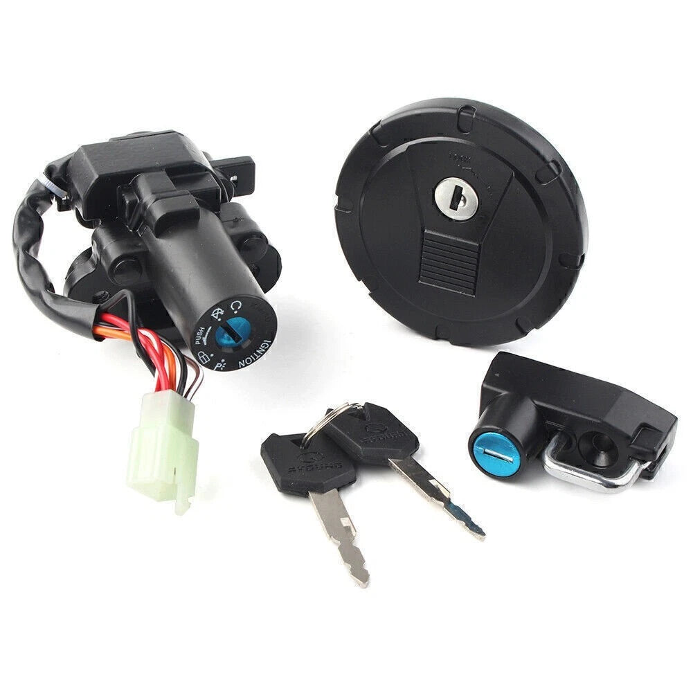Ignition Switch & Fuel Gas Cap Key for Kawasaki KLX250/250S/SF (2006–2023)