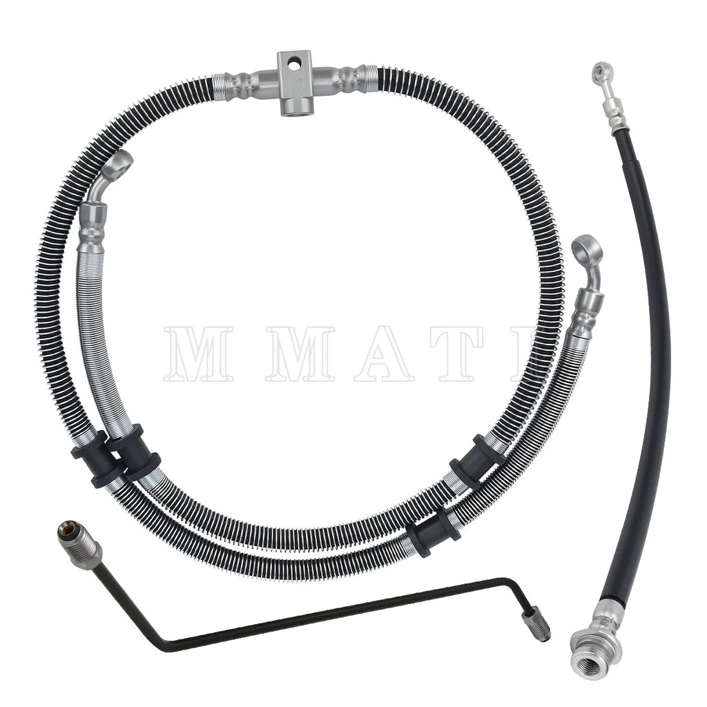 Front Brake Hose Line Pipe Kit for Yamaha Grizzly 450 YFM450FG (2011–2014)