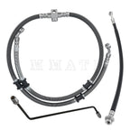 Front Brake Hose Line Pipe Kit for Yamaha Grizzly 450 YFM450FG (2011–2014)