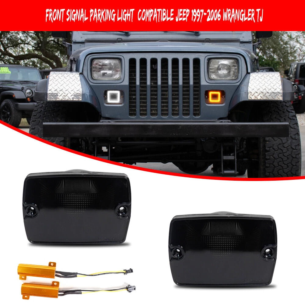 Switchback LED Turn Signal Light for Jeep Wrangler YJ (1987–1995)