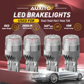 Set of 4 LED Stop Brake Light Bulbs for Cars and Trucks (7440 7443)