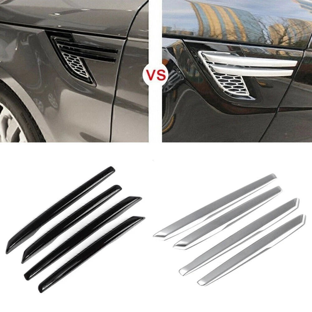 Set of 4 Side Fender Air Wing Vent Cover Trims for Range Rover Sport (2014–2017)