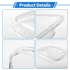 Car Front Left Headlight Lens Cover for Honda CR-V (2005-2006)