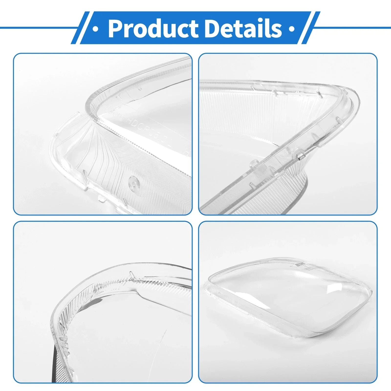Car Front Left Headlight Lens Cover for Honda CR-V (2005-2006)