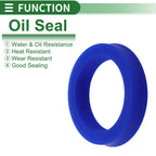 Set of 5 Oil Seal Rotary Shaft Seal TPU 38x52x10mm High Pressure