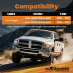 Adjustable Track Bar for Dodge Ram 2500 3500 (2003-2013) 2-6" Lift