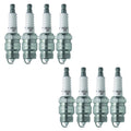 Set of 8 NGK V-Power Spark Plugs 2438 for Bronco Club Caliente Capri V8