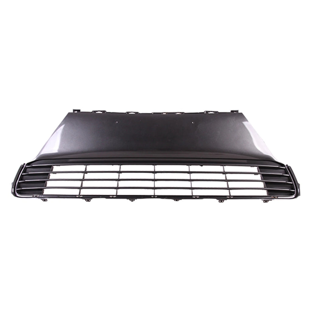 Replacement Silver Painted ABS Plastic Front Lower Bumper Cover Grille Molding