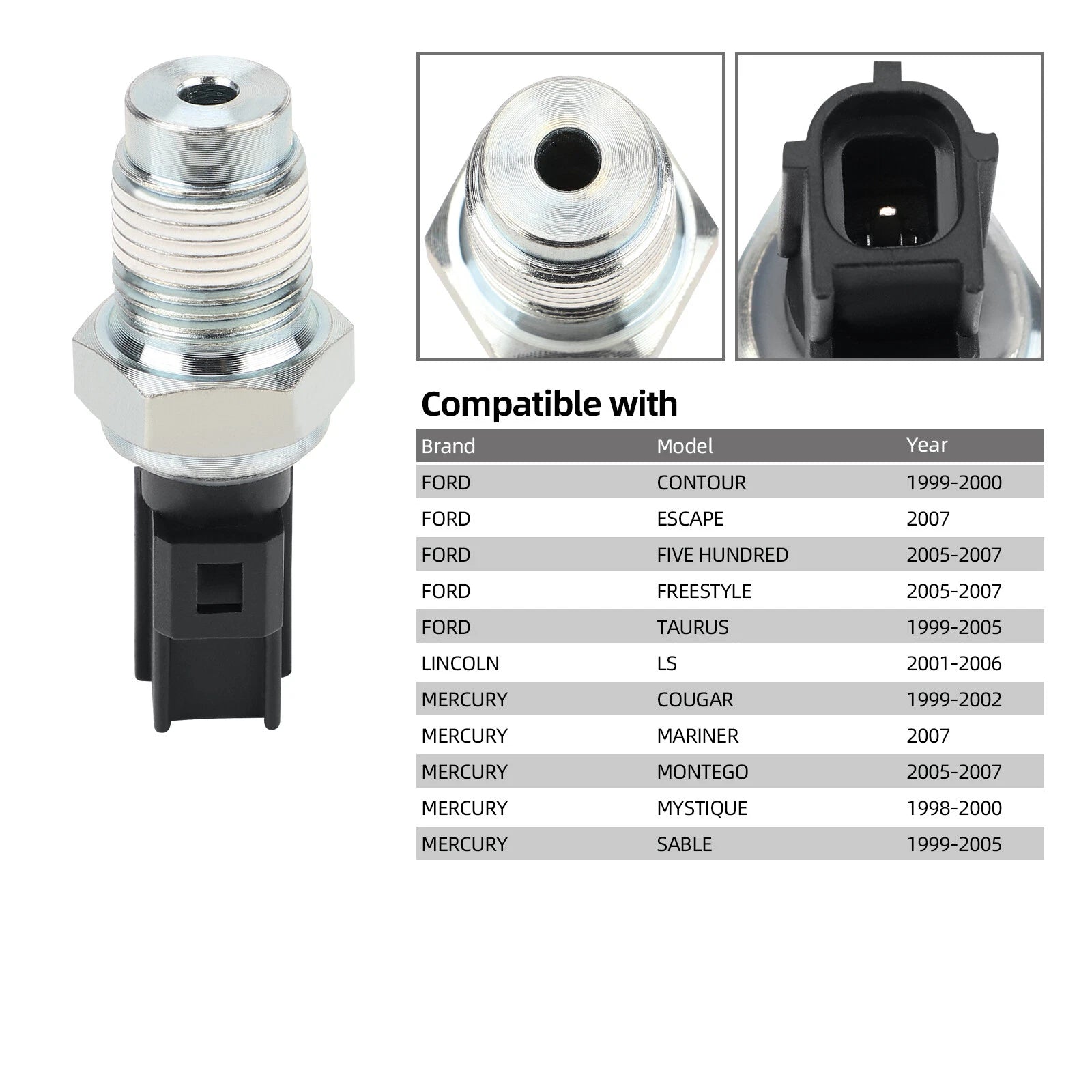 Engine Oil Pressure Sensor for Ford Contour, Lincoln LS, Mercury (1995–2006) SW6889 6U5Z9278M