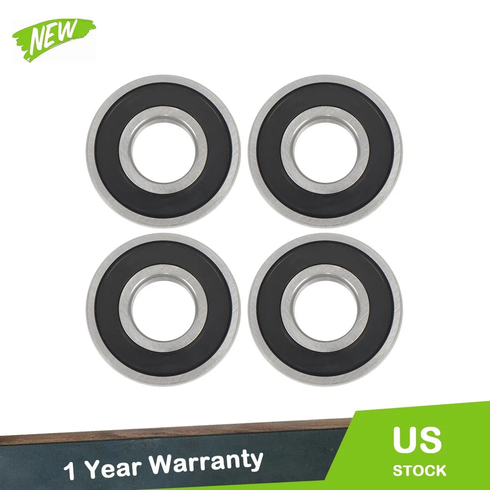 4Pcs 63/28-2RS Bearings for (28×68×18mm) Double Rubber Seals