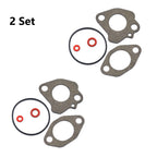 Set of 2 Carburetor Gasket Kit for Subaru Robin EX13 EX130 EX17 EX17D SP170 EX30