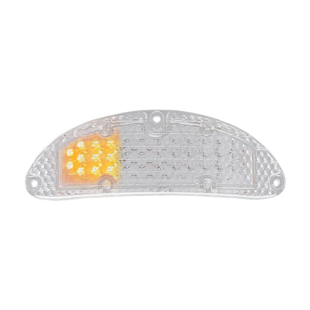 LED Sequential Clear Parking Light Pair w Flasher for 1955 Chevy Bel Air (1955–1955)