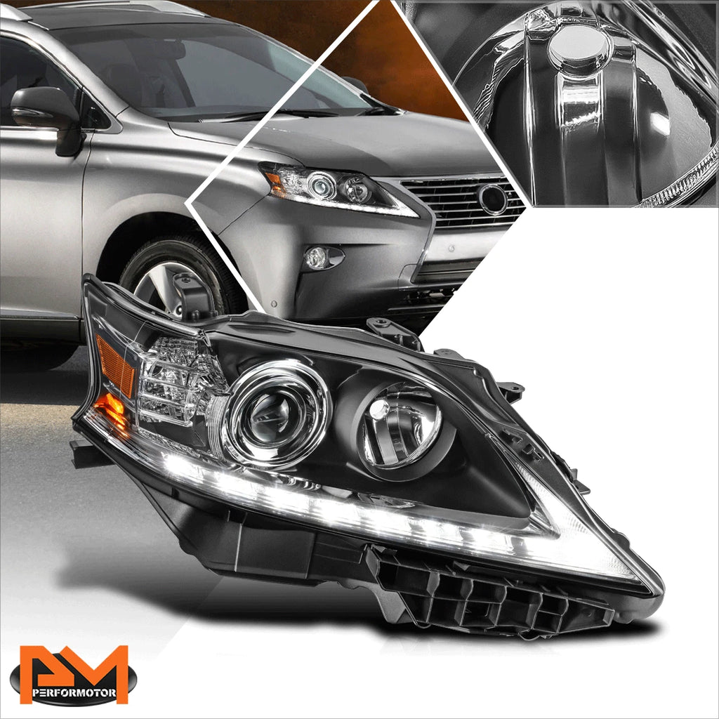 3D LED DRL Dual Projector Headlights for Ford Super Duty (2017–2019)