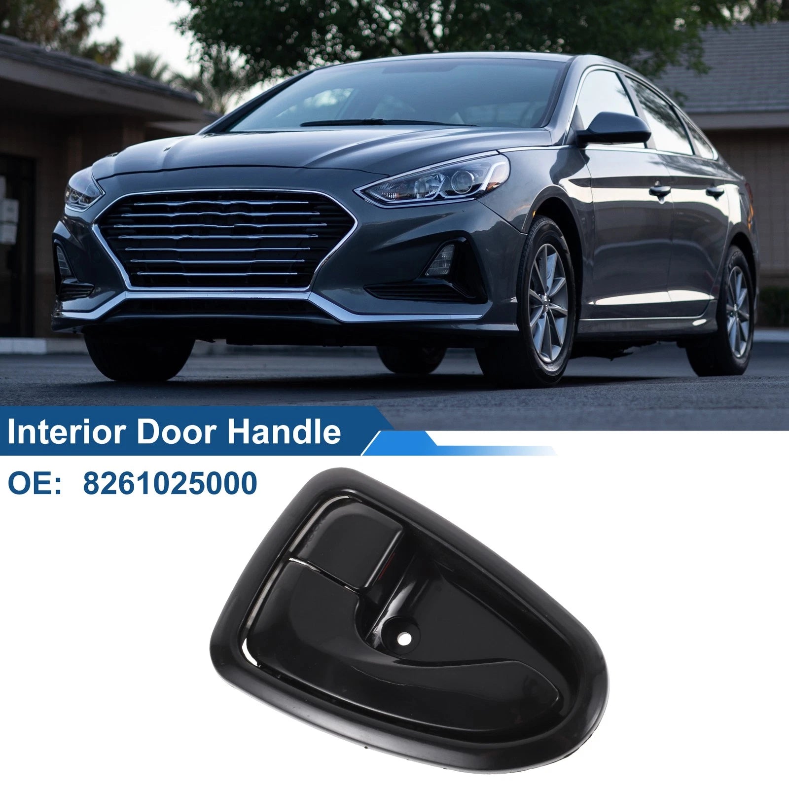 Front Passenger Side Interior Door Handle for Hyundai Accent (2000–2005) No. 8261025000
