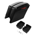 5" Stretched Saddlebags & Tray Organizers for Harley Road Glide (2014–2023)