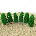 40Pcs Model Trees for DIY Train Railroad Layout HO OO Scale 8cm