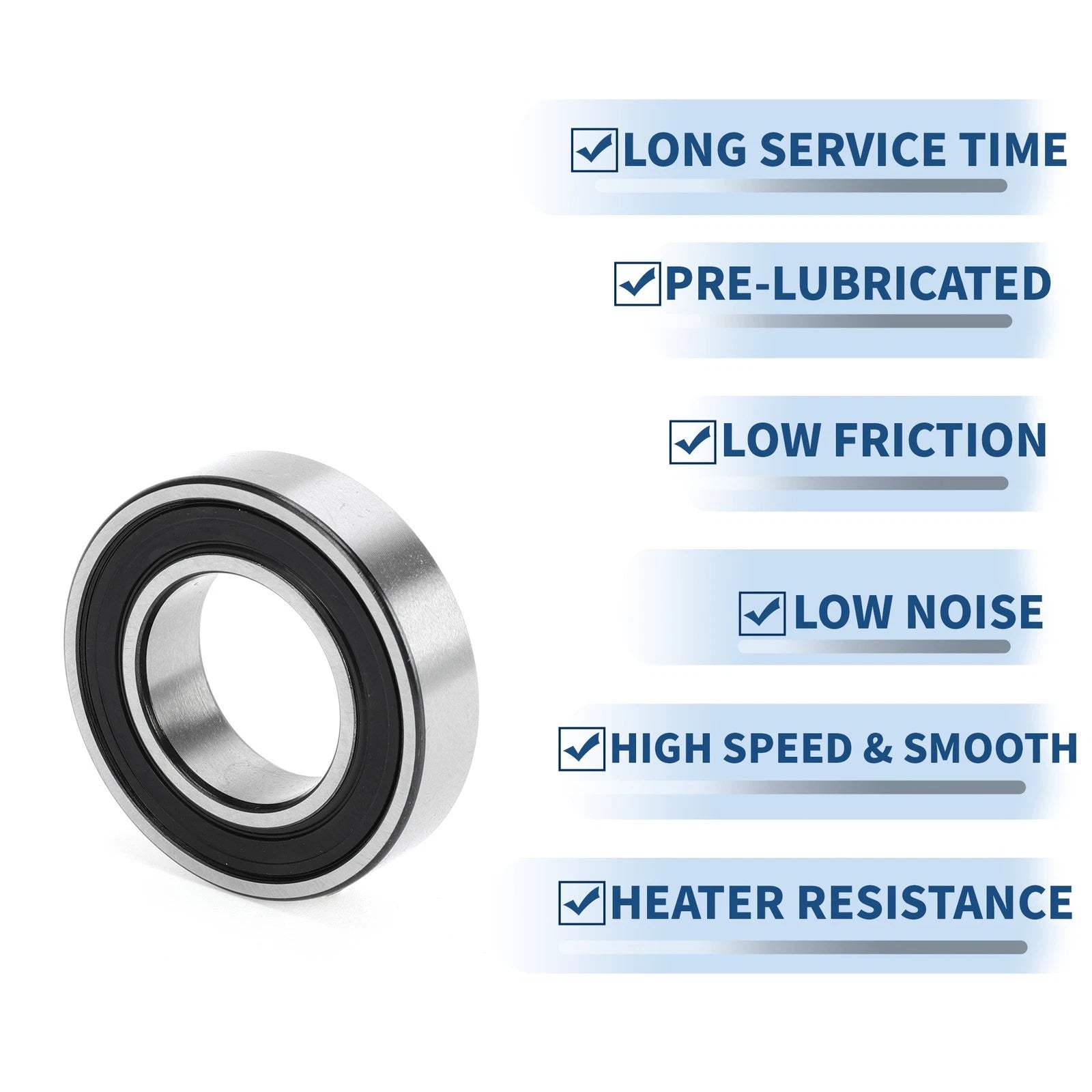 Deep Groove Ball Bearing 6904VV for Scooter Skateboard Wheel (20x37x9mm)