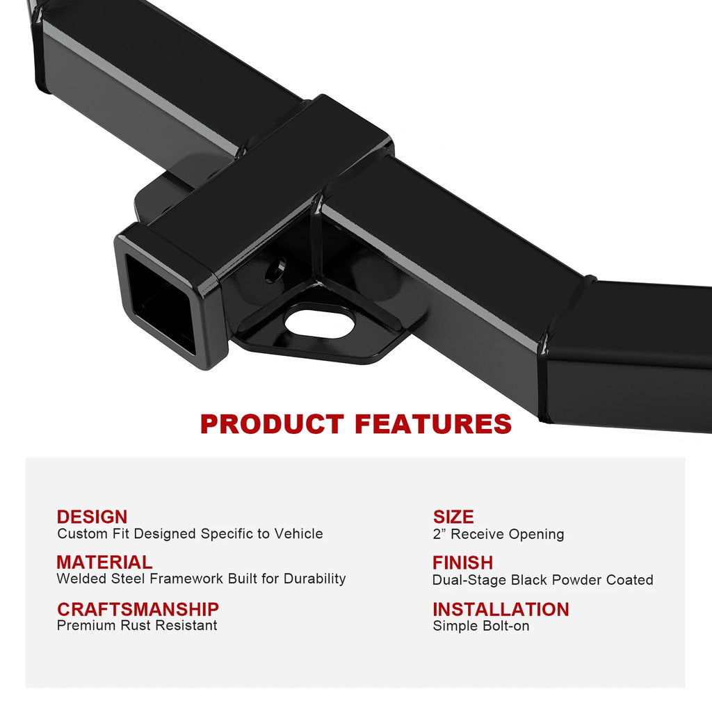 Trailer Hitch Receiver for Subaru Outback (2014-2019)