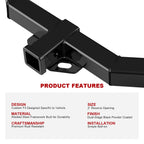 Trailer Hitch Receiver for Subaru Outback (2014-2019)
