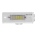 2X LED Car License Plate Light for Volkswagen Passat Jetta Golf (2010–2019)