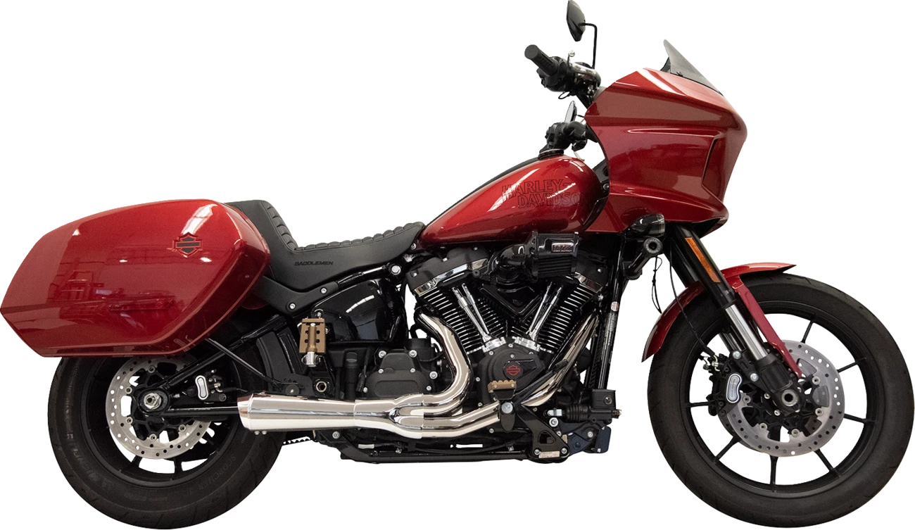 Bassani 2-into-1 Ripper Exhaust System for - Chrome