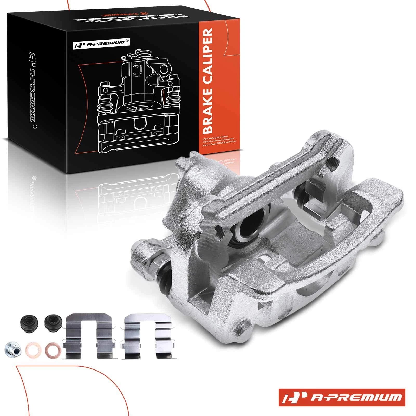 Rear Left Brake Caliper with Bracket for Hyundai Elantra (2009–2012)