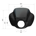Front Headlight Fairing & Windshield for Harley Softail Low Rider (2018–2025)