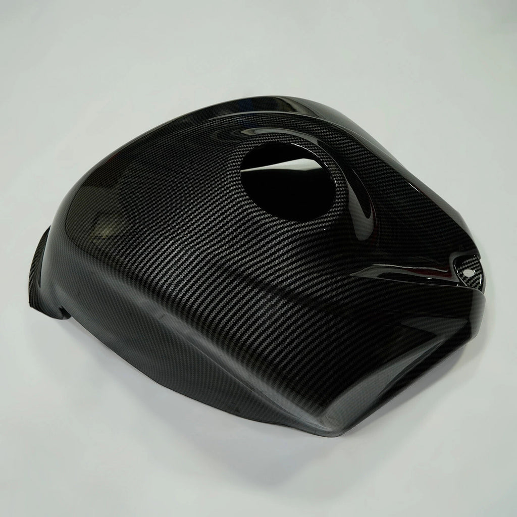 Gas Fuel Tank Cover for Suzuki GSXR 600/750 (2008–2010) - Carbon Fiber Look