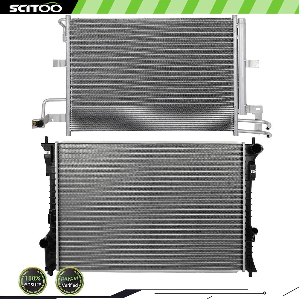 Radiator and A/C Condenser Kit for Ford Explorer (2011)