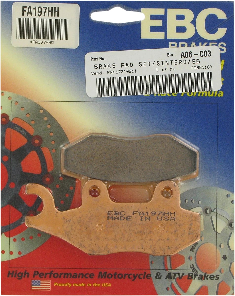 EBC HH Brake Pads FA197HH for