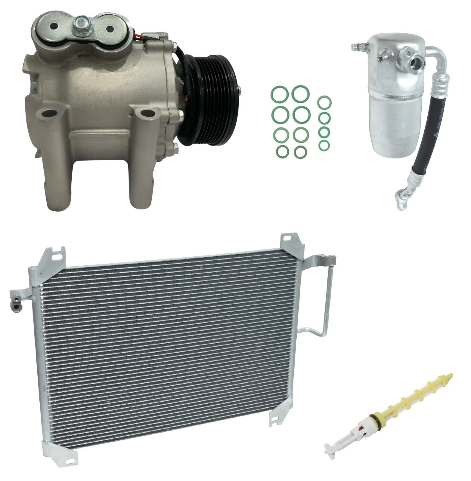 AC Compressor Kit With Condenser for Isuzu Ascender 4.2L (2005-2008)