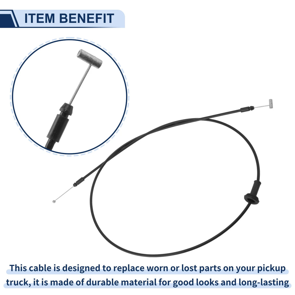 Hood Latch Release Cable for Kia Spectra/Spectra5 (2005–2009) No. 811902F000