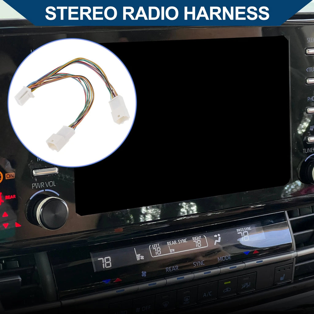 Stereo Radio Harness 12 Pin for Volkswagen Audi Seat Skoda 