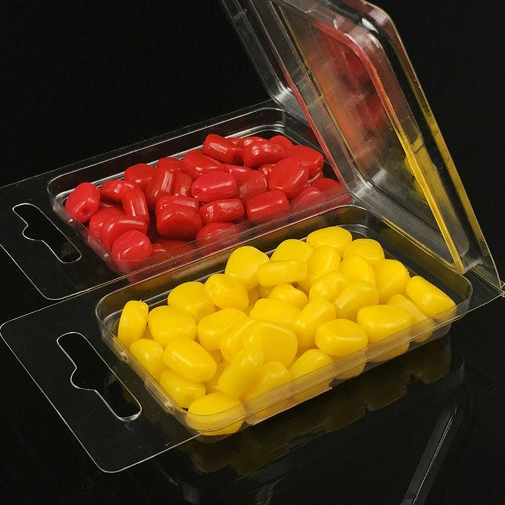 Set of 50 Soft Corn Lures for Fishing