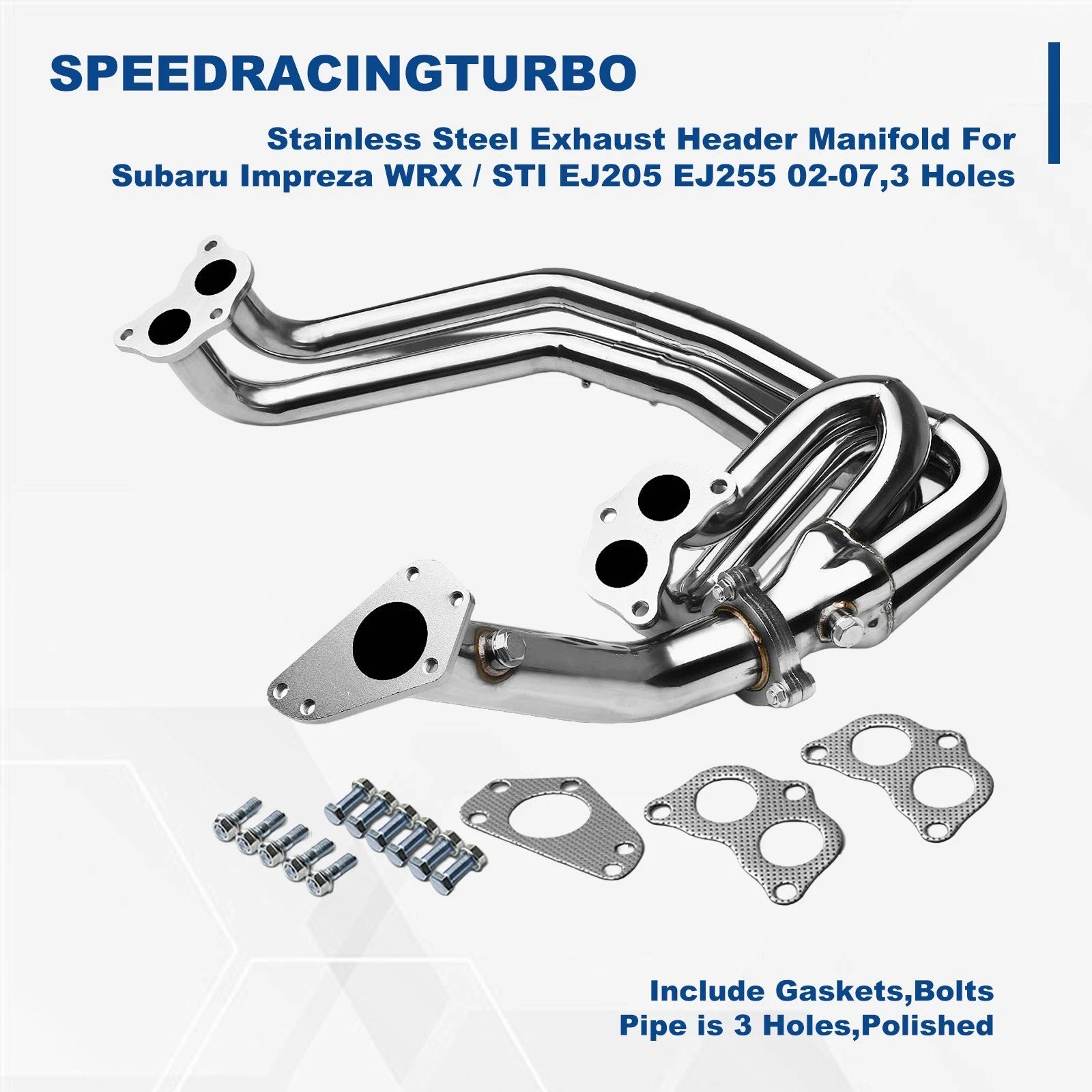 Exhaust Header Manifold for Subaru Impreza WRX / STI (2002–2007) EJ205 EJ255