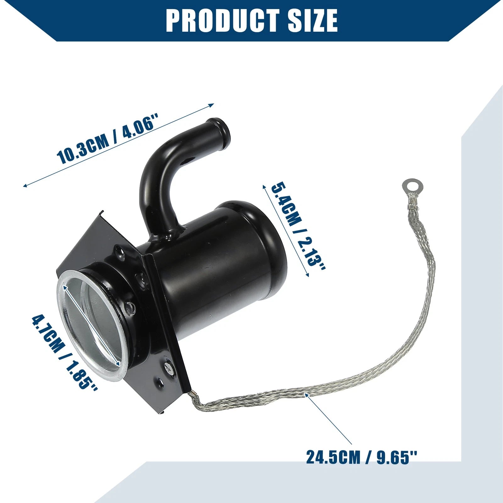 Rear Fuel Filler Neck Pipe for Chevy GMC C1500 (1990–1999)