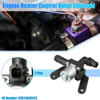 Engine Heater Control Valve Solenoid for Ford Escape (2013–2019) CV6118495TC