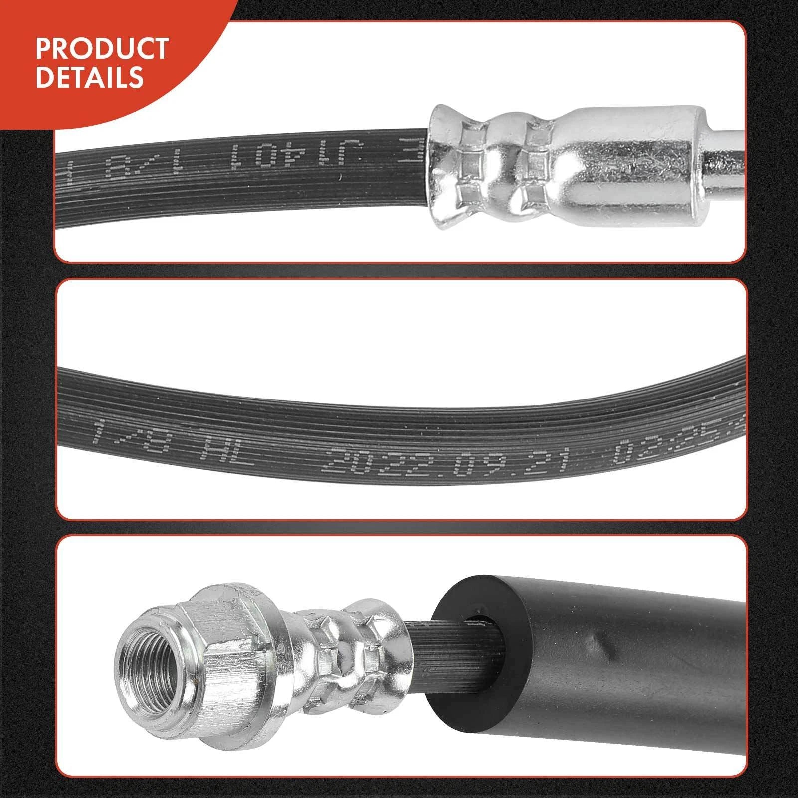 Rear Driver Brake Hydraulic Hose for Chevy Malibu (2016–2018)