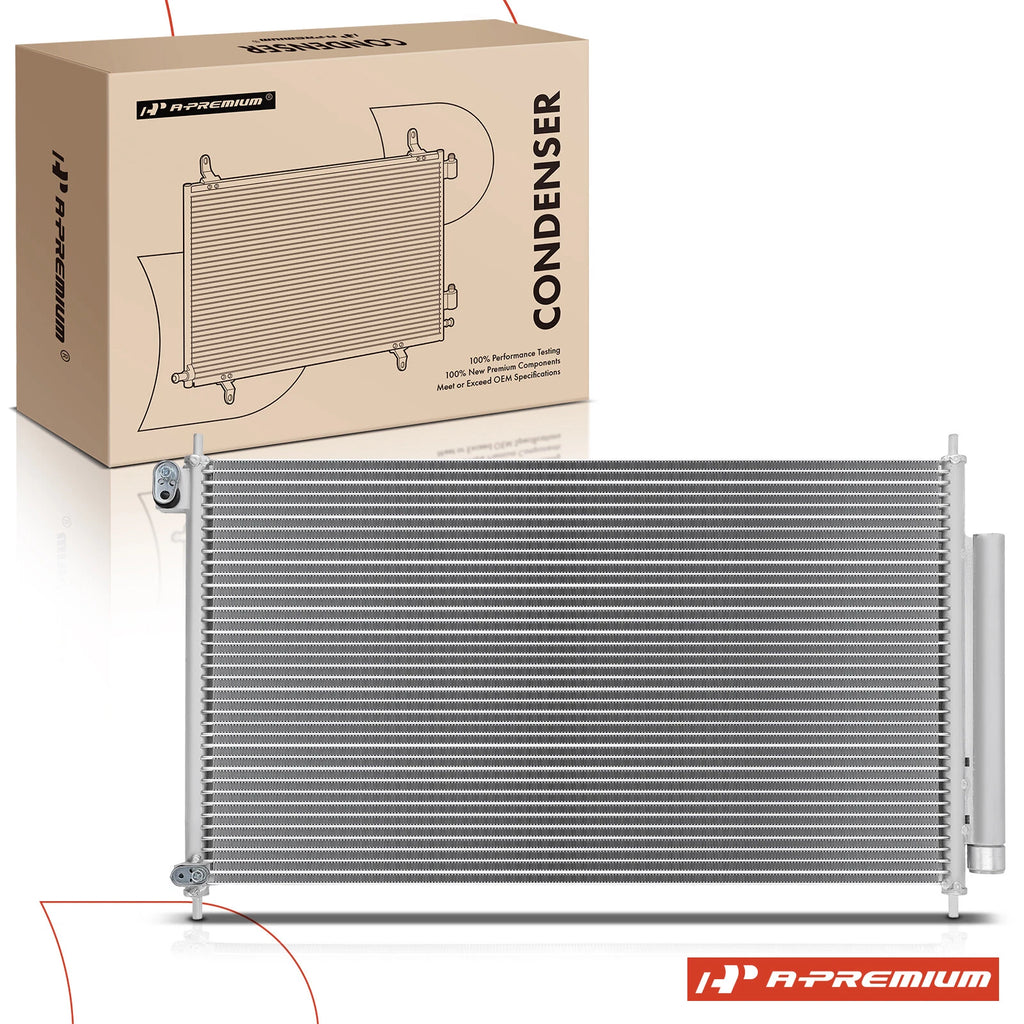 A/C Condenser with Receiver Drier for Honda Civic (2012–2015) Acura ILX