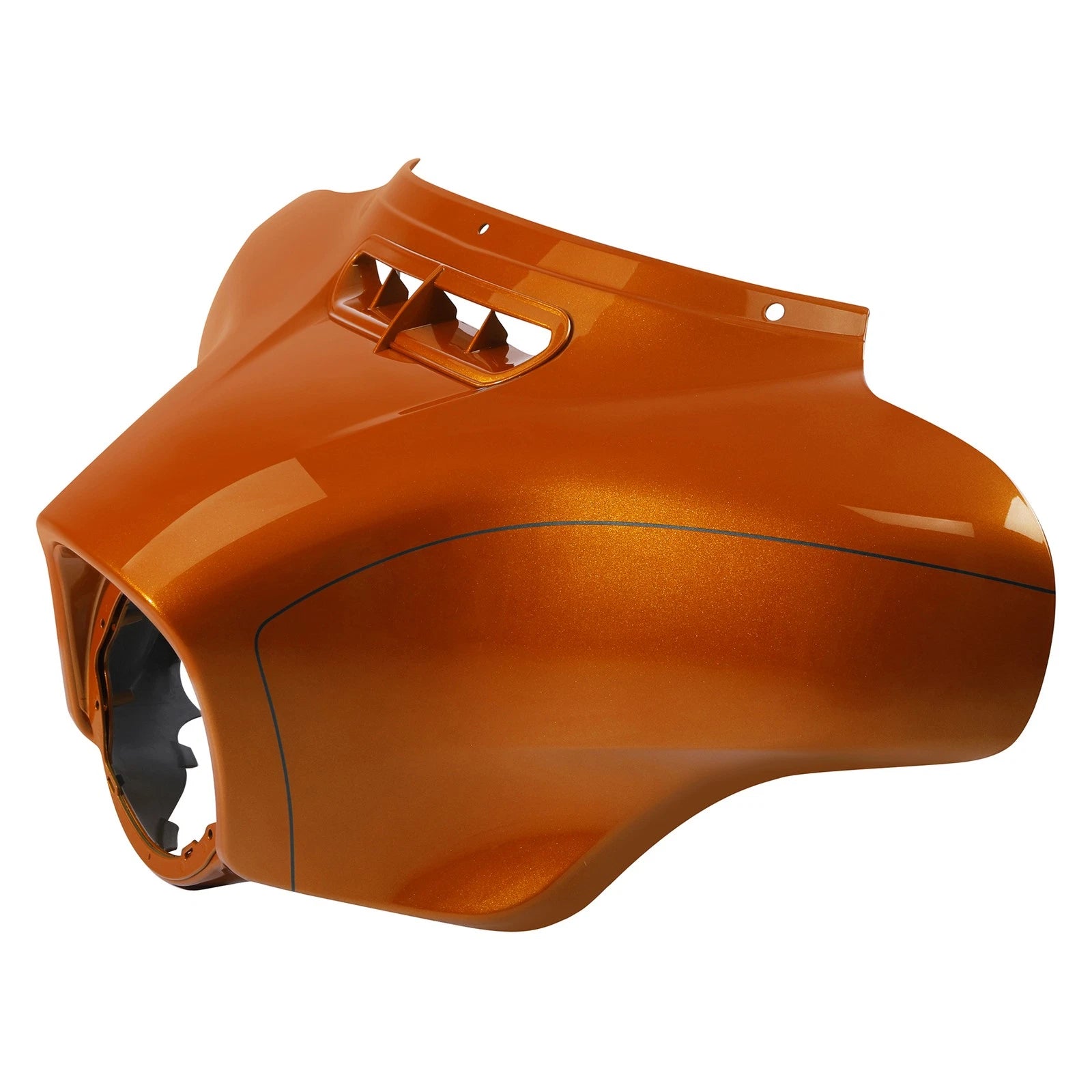 Outer Batwing Fairing for Harley Electra Glide 2014–2024, Amber Whiskey
