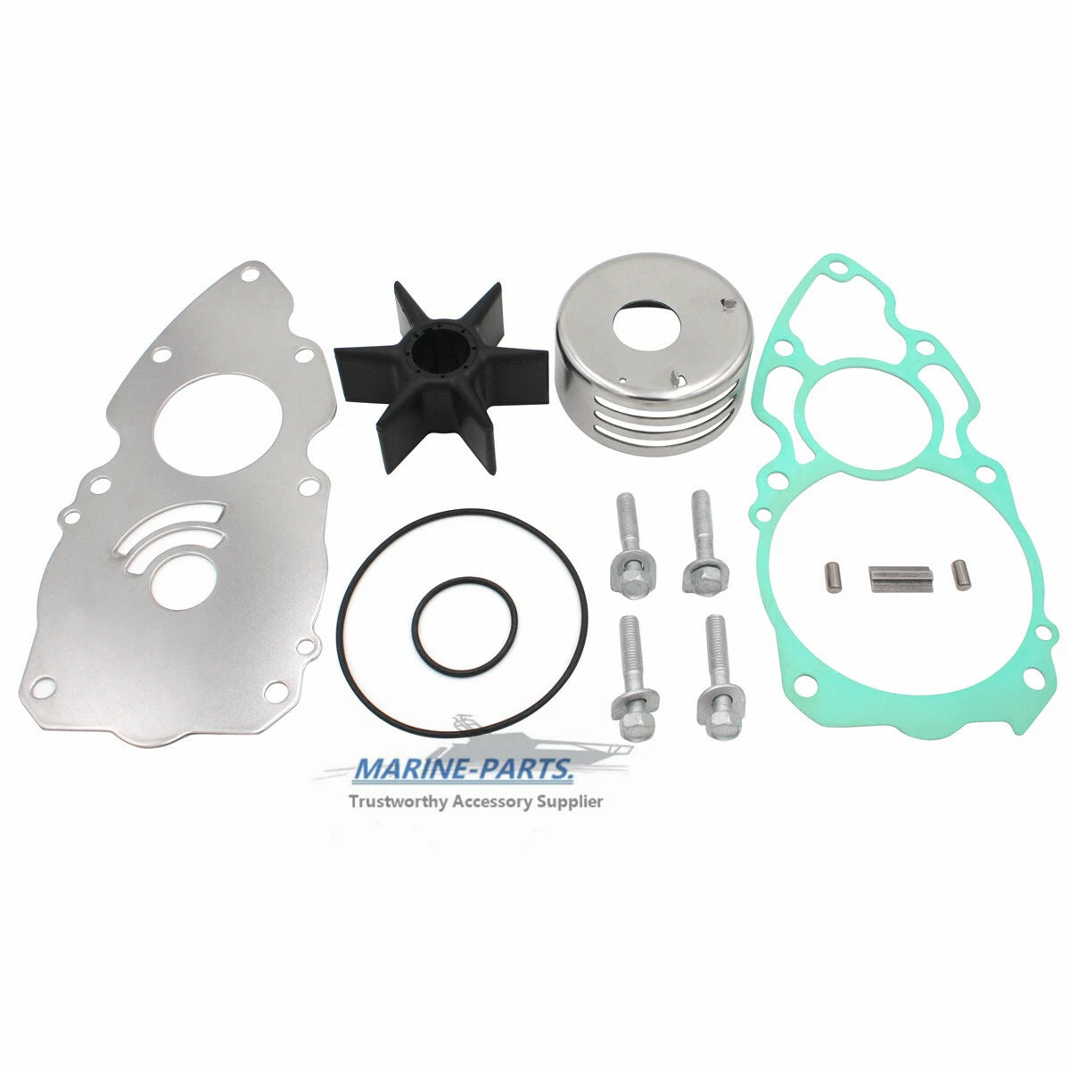 Water Pump Impeller Kit 6AW-W0078-00 for Yamaha 300/350HP V8 5.3L Outboard